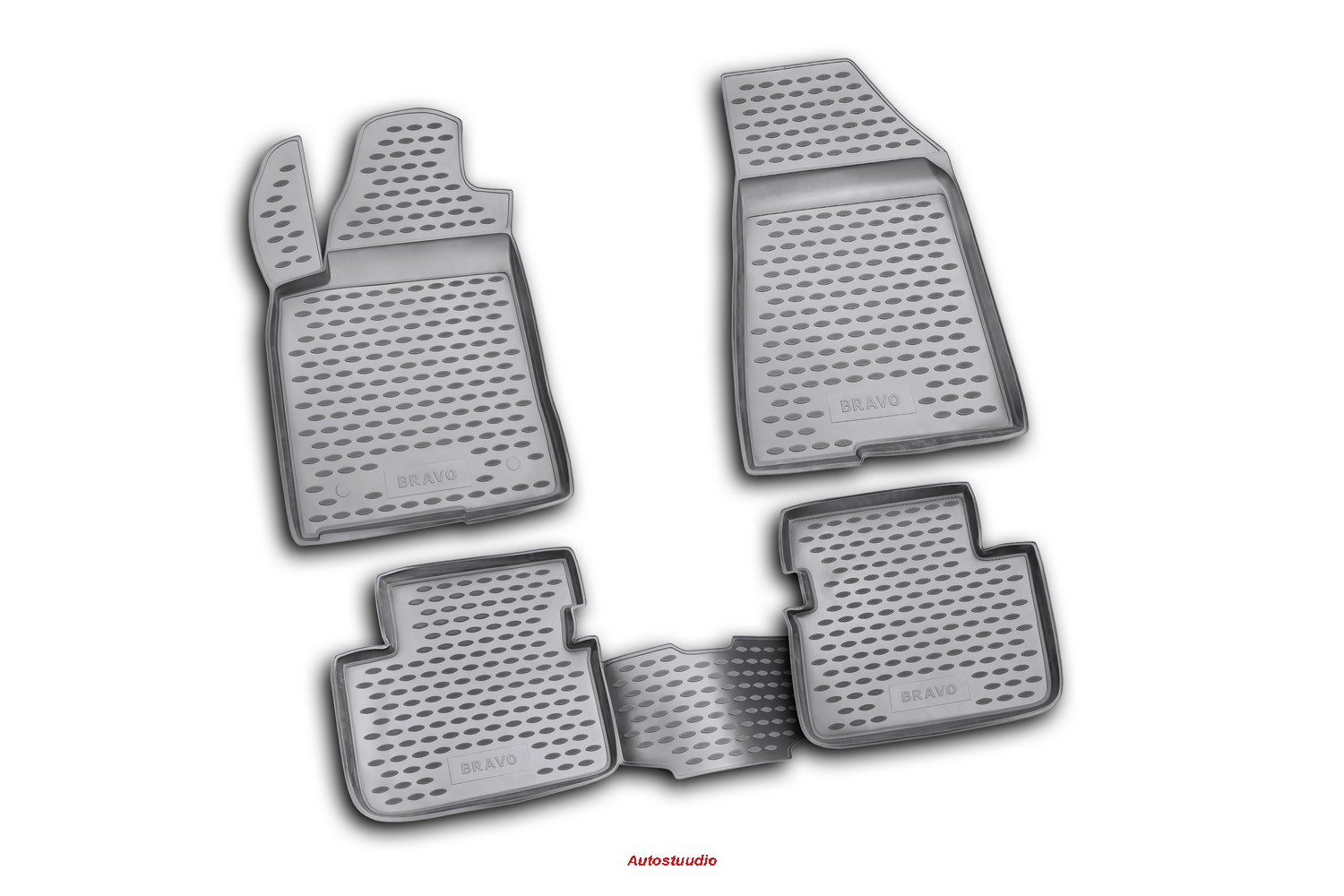 FIAT Bravo 04/2007-2016 salongimatid, mustad